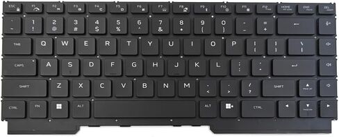 لوحة مفاتيح الإضاءة الخلفية لـ Dell Alienware M16 R1 M16 R2 Series Laptop US Black مع RGB Backlight 08TDGJ V212925CS1 in Kuwait