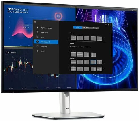 Dell UltraSharp U2724D 27" Class WQHD LED Monitor - 16:9 - Platinum Silver (Renewed) in Saudi Arabia