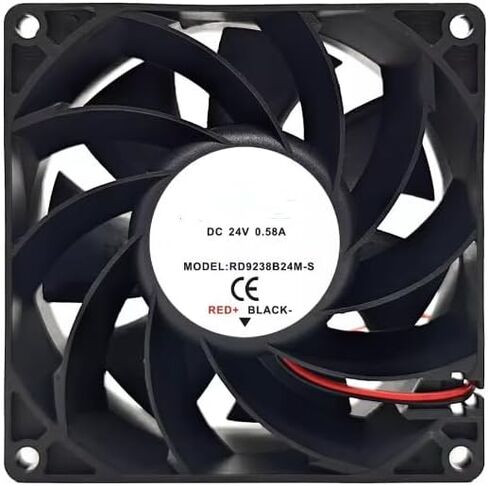 RD9238B24M-S DC 24V 0.58A 92X92X38MM 2-WARE مروحة التبريد in Saudi Arabia