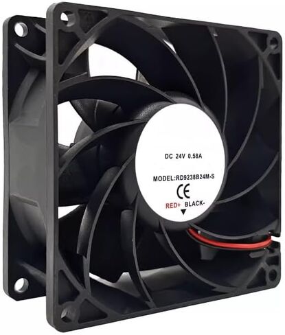 RD9238B24M-S DC 24V 0.58A 92X92X38MM 2-WARE مروحة التبريد in Saudi Arabia