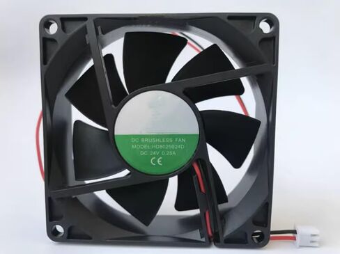 HD8025B24D DC 24V 0.25A 80x80x25mm 2-ware fan in Saudi Arabia