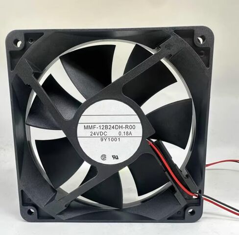 MMF-12B24DH-R00 DC 24V 0.18A 120X120X25MM 2-WARE مروحة التبريد in Saudi Arabia