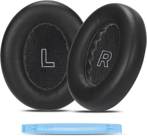 Damex Replacement Ear Pads for Bose quietcomfort Ultra Headphone,Thickened Memory Foam、 Protein Leather (White Smoke) in Kuwait