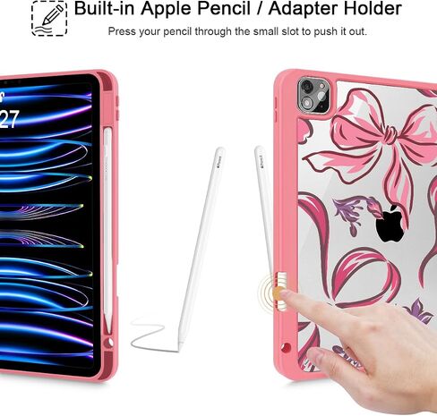 Mektron Case for Ipad Pro 11 Inch (4th ، 3rd ، 2nd & 1st Gen) 2022 2021 2020 2018 ، buit in pencil ervid in Kuwait