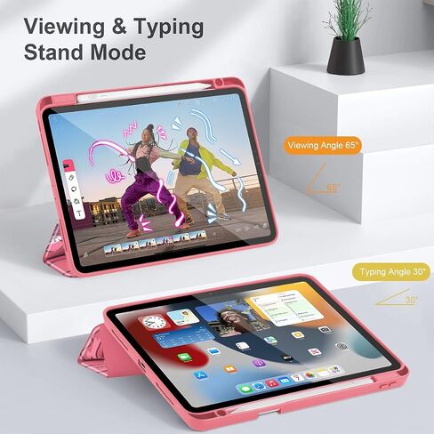 Mektron Case for Ipad Pro 11 Inch (4th ، 3rd ، 2nd & 1st Gen) 2022 2021 2020 2018 ، buit in pencil ervid in Kuwait