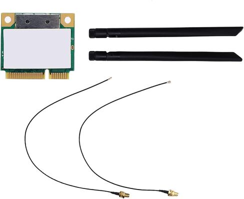 BEWINNER 300MBPS 2.4 5 GHZ WIFI ADAPTER مع واجهة PCIE ، للكمبيوتر المحمول ، بطاقة شبكة WIFI لأجهزة الكمبيوتر المحمولة لأجهزة الكمبيوتر المكتبية in Kuwait