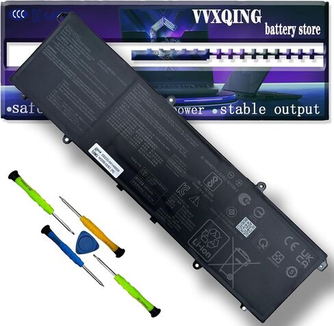 C31N2105 بطارية الكمبيوتر المحمول متوافقة مع ASUS Vivobook 14x OLED X1403ZA | 0B200-04140000 VIVOBOOK S 16X M5602QA S5602ZA K6602HE M6500QF F1603ZA S1503QA in Kuwait