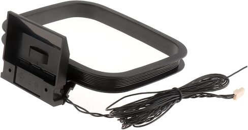 FM Radio Antenna 75 Ohm FM Antenna FM Coax Antenna and AM Loop Antenna with 3 Connectors for Indoor Home Stereo Receiver AV Audio Home Theater Receiver Power in Kuwait