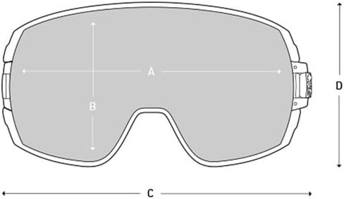 Spy Optic Marshall Snow Goggle, Winter Sports Protective Goggles, Color and Contrast Enhancing Lenses in Kuwait