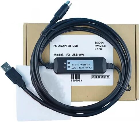 FX-USB-AWه كابل كابل البرمجة القابل للتطبيق FX3U 3G PLC DATA DATA DOTAL in Saudi Arabia