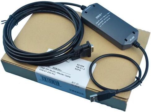 USB-PPI Programming Cable for S7-200 PLC Transmission Cable Communication Download Cable (Driverless Industrial) Optical Isolator 3m in Saudi Arabia