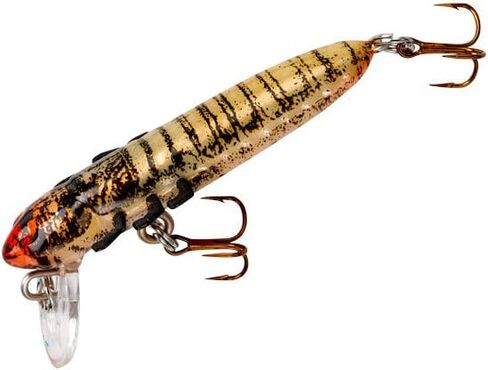 Rebel Lures Hellgrammite Ultralight Crankbait Fishing Lure, 1 3/4 Inch, 3/32 Ounce in Saudi Arabia