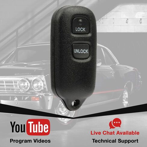 USAREMOTE KEY FOB استبدال لعام 1995 1996 1997 1998 1999 2000 2001 2002 2003 2004 2005 2006 Toyota Scion 3-Button بدون مفتاح دخول BAB23713131-056 08191-0092222222222 in Saudi Arabia