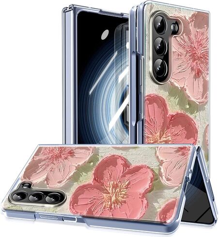 مغناطيسي لـ Galaxy Z Fold 7 Case ، Circle Magnet Circle والشحن اللاسلكي ، وغطاء علبة مقاوم للصدمات من الدرجة العسكرية لـ Z Fold 7 [Safflower] Mus-CXDZ-09-07 in Kuwait
