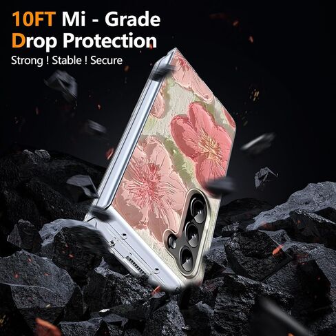 مغناطيسي لـ Galaxy Z Fold 7 Case ، Circle Magnet Circle والشحن اللاسلكي ، وغطاء علبة مقاوم للصدمات من الدرجة العسكرية لـ Z Fold 7 [Safflower] Mus-CXDZ-09-07 in Kuwait