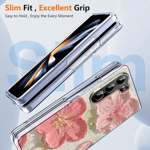 مغناطيسي لـ Galaxy Z Fold 7 Case ، Circle Magnet Circle والشحن اللاسلكي ، وغطاء علبة مقاوم للصدمات من الدرجة العسكرية لـ Z Fold 7 [Safflower] Mus-CXDZ-09-07 in Kuwait