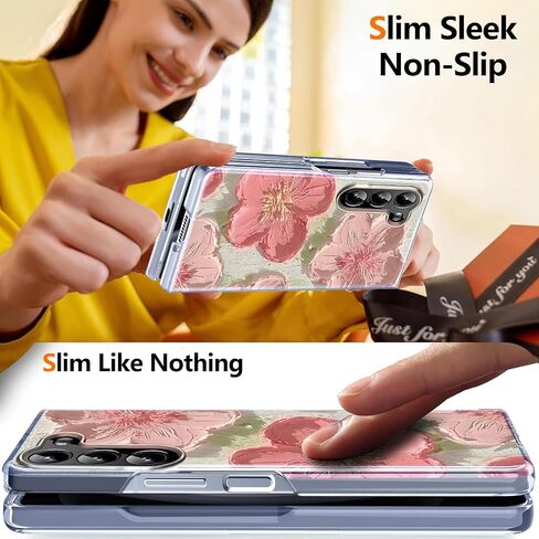 مغناطيسي لـ Galaxy Z Fold 7 Case ، Circle Magnet Circle والشحن اللاسلكي ، وغطاء علبة مقاوم للصدمات من الدرجة العسكرية لـ Z Fold 7 [Safflower] Mus-CXDZ-09-07 in Kuwait