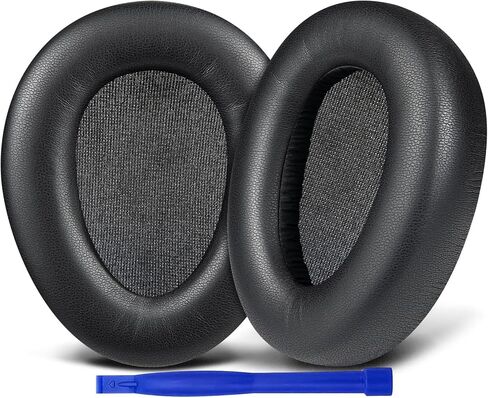 وسادات الأذن بديلة بديلة لـ Soulwit لـ JLab jbuds Lux ANC Wireless Headones ، وسائد للأذن مع جلد البروتين الناعم ، ورغوة عزل الضوضاء عالية الكثافة - أسود in Kuwait