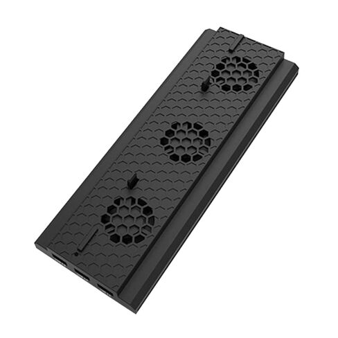 Homsfou Game Console Cooling Fan Stand Triple USB Hub Control Termptive One Flack للاعبين وأداء وحدة التحكم المحسنة in Kuwait