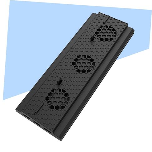 Homsfou Game Console Cooling Fan Stand Triple USB Hub Control Termptive One Flack للاعبين وأداء وحدة التحكم المحسنة in Kuwait