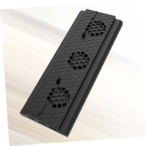 Homsfou Game Console Cooling Fan Stand Triple USB Hub Control Termptive One Flack للاعبين وأداء وحدة التحكم المحسنة in Kuwait
