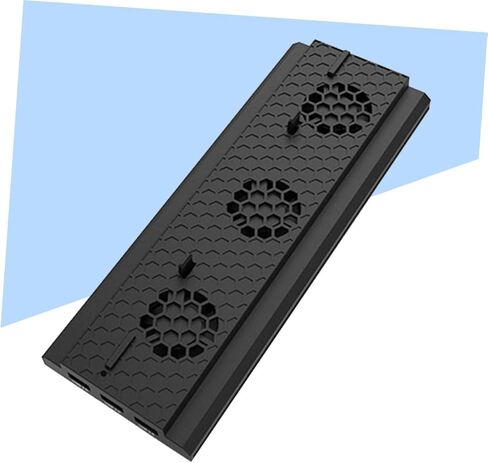 Homsfou Game Console Cooling Fan Stand Triple USB Hub Control Termptive One Flack للاعبين وأداء وحدة التحكم المحسنة in Kuwait