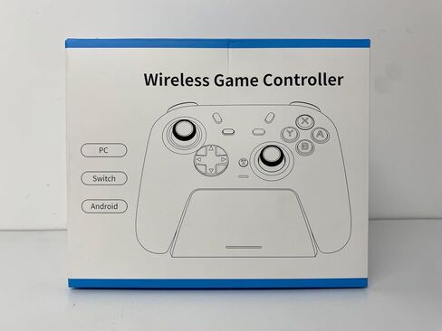 DuLingKer PC Controller Wireless with Charing Dock, Game Controller for Switch/Switch 2/Windows PC/Steam with Hall Effect Trigger/Joystick(No Drift), RGB Lighting, M1/M2 Button, Dual Vibration Black in Kuwait