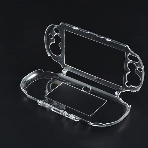 1* حالة بلورة وحدة التحكم ، شفافة Crystal Case Case مقاومة للغبار واضحة الغطاء الغلاف الصلب للجلد لملحق Sony PSV 2000 in Kuwait