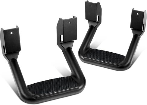 DNA MOTORING SSTEP-SS, Aluminum Side Steps, 2 Piece,Chrome in Saudi Arabia