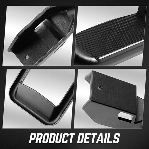 DNA MOTORING SSTEP-SS, Aluminum Side Steps, 2 Piece,Chrome in Saudi Arabia