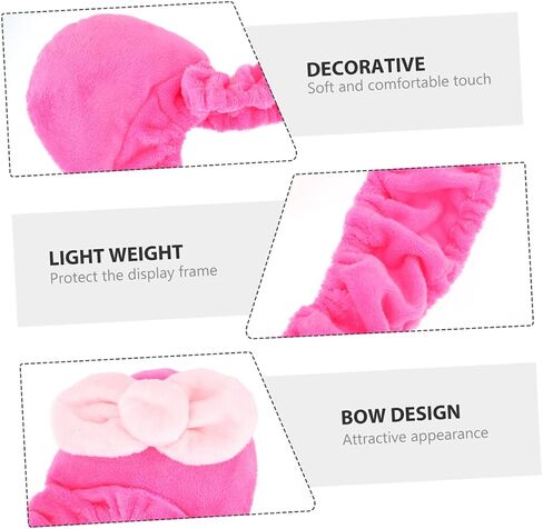POPETPOP 2Pcs Monitor Dust Cover Elastic Protective Sleeve for Screens Static Design Decorative Computer Cover for Family and Friends in Saudi Arabia