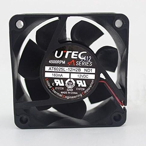 UTEC 6025 AT6025L-12H2B ND1 DC12V 160mA 4500RPM in Saudi Arabia