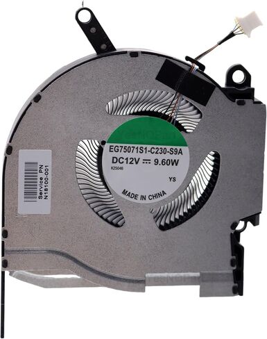12V CPU/GPU Graphics Cooling Fan kit N14087-001 Replacement for HP Omen 16-K 16-N 16-K0023DX 16-N0023DX (RTX 3060 3070) in Kuwait