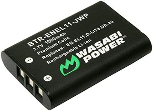 Wasabi Power Battery for Nikon EN-EL11 and Nikon Coolpix S550, S560 in Saudi Arabia