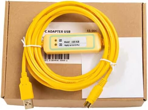 USB-XGB for XBC XBM Series Programming Cable Communication Download Cable High Speed and Stable Model FT232RL Chip/Yellow Gold-Plated Plug 3m in Saudi Arabia