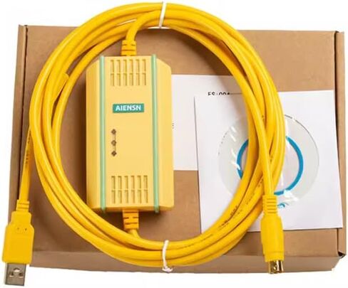 USB-XGB+ for XBC XBM Series Programming Cable Communication Download Cable High-Speed Electromagnetic Isolation Model FT232RL Chip/Yellow Gold-Plated Plug 3 Meter in Saudi Arabia