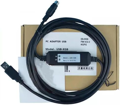 USB-XGB for XBC XBM Series Programming Cable Communication Download Cable Economy Black 3m in Saudi Arabia