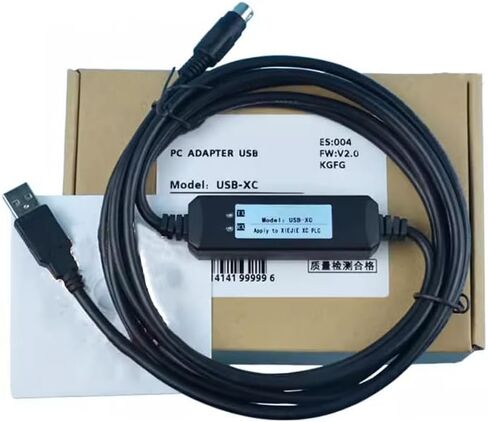 USB-XC لـ XE XD PLC Cable Cable Cable Cable Download Download Cable Black Economy 3M in Saudi Arabia