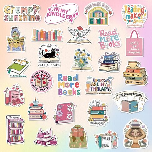 150 PCS Romance Book Stickers for Kindle ، حزمة ملصقات للكتاب المكتب الدبابي للقراء للبالغين ، شارات الفينيل اللامعة لزجاجات المياه المحمولة القارئون مجلة SCRAPBOOK in Saudi Arabia