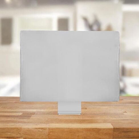 Computer Screen Sleeve Screen Protect for 24" Desktop Equipment Easy Using/LED/Panel Monitors Dust Cover, Gray in Kuwait