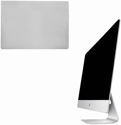 Computer Screen Sleeve Screen Protect for 24" Desktop Equipment Easy Using/LED/Panel Monitors Dust Cover, Gray in Kuwait