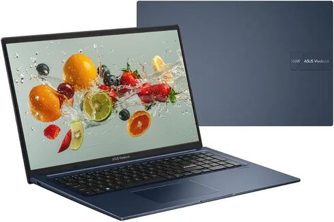 ASUS VIVOBOOK 17.3 "FHD IPS Business Business Captop ، مع ترخيص Office LifeTime و Windows 11 Pro ، 12th Gen Intel 6-Core I3-1215U ، 24 جيجا بايت ذاكرة الوصول العشوائي ، 1 تيرابايت SSD ، لوحة مفاتيح الرقمية ، Wi-Fi 6E ، BT ، HDMI ، W/Battery in Saudi Arabia