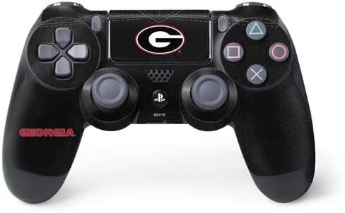 Skinit Decal Gaming Skin Compatible with PS4 Controller - Officially Licensed University of Georgia Bulldogs Logo Design in Saudi Arabia