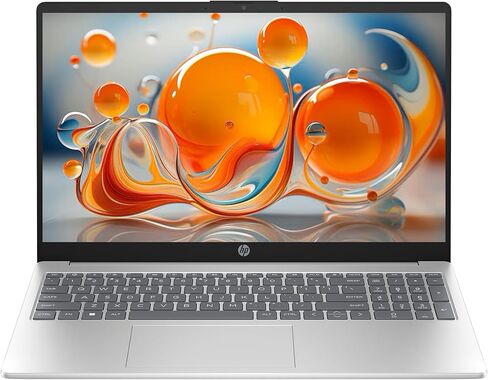 HP 15 Professional Slim High-Performance Laptop in Silver Ryzen 5 4-Core up to 4.3GHz 8GB 512GB SSD 15.6in Full HD BO Audio W11 (15-FC - Renewed) in Saudi Arabia