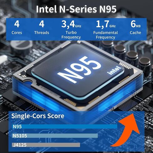 جهاز كمبيوتر محمول للألعاب 15.6 "FHD ، Intel N95 ، 512GB SSD ، 16GB DDR4 RAM ، بطارية 6000 مللي أمبير في الساعة ، لوحة مفاتيح الإضاءة الخلفية ، إلغاء تأمين بصمات الأصابع ، جهاز كمبيوتر محمول لنظام التشغيل Windows 11 للعمل والترفيه in Kuwait