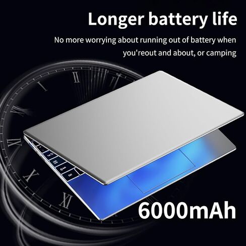 جهاز كمبيوتر محمول للألعاب 15.6 "FHD ، Intel N95 ، 512GB SSD ، 16GB DDR4 RAM ، بطارية 6000 مللي أمبير في الساعة ، لوحة مفاتيح الإضاءة الخلفية ، إلغاء تأمين بصمات الأصابع ، جهاز كمبيوتر محمول لنظام التشغيل Windows 11 للعمل والترفيه in Kuwait