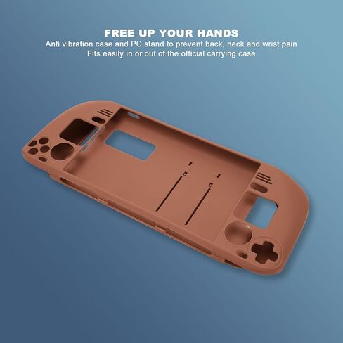 حالة Kickstand المقاومة للصدمات ، غطاء واقعي للكمبيوتر الشخصي مع تصميم مريح متوافق مع لعبة Handhelds (أسود) in Saudi Arabia