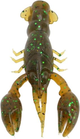 10 مساءً طقم إغراء صيد الأسماك الناعمة - طعم Crawdad PVC الروبيان الصيد البلاستيكي الاصطناعي الصيد للباس in Kuwait