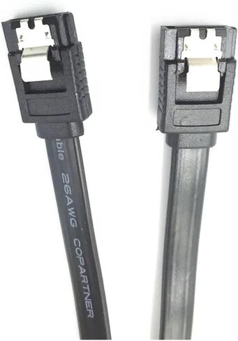 1pc SATA 3.0 كابل بيانات القرص الصلب كابل SATA 40 سم مرنة SATA كابل نقل سريع in Saudi Arabia