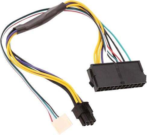 ATX 24pin to Motherboard 2-Port 6pin Adapter Power Supply 18AWG Cord for Z220 Z230 SFF Mainboard Server Workstation in Saudi Arabia